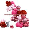 Red Pink Balloon Set for Weddings, Openings, and Event Arch Decorations