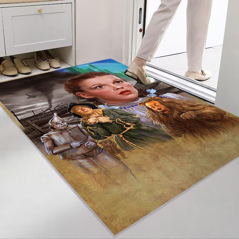 Fantasy Adventure Journey carpet printing Suitable for all seasons Doormat Christmas gifts Dormitory decoration
