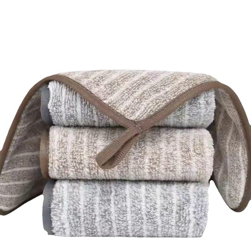 Ultra-Fine Fiber Striped Dish Towel: Absorbent, Lint-Free Kitchen & Cleaning Cloth