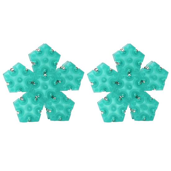 

12Pcs/Set Adults Magnetic Fidget Toy Stress Anxiety Relief Magnetic Fingertip Spinner Sphere Puzzle Building Toy Portable зелёный