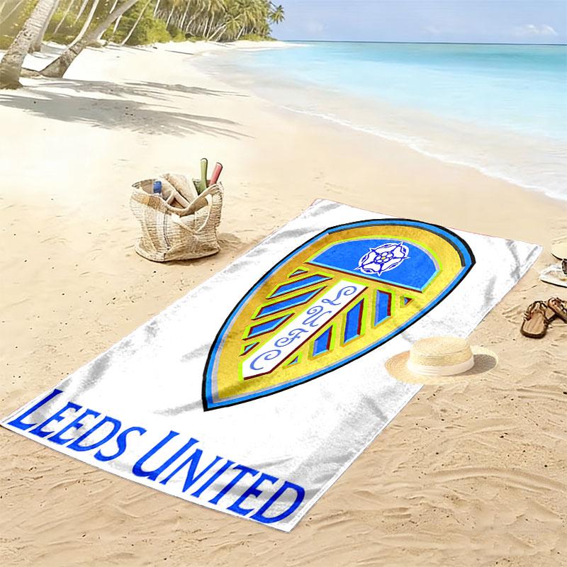 LUFC Poster Strandtuch, Großes Weiches Schnelltrocknendes Handtuch für Strand Camping Schwimmen