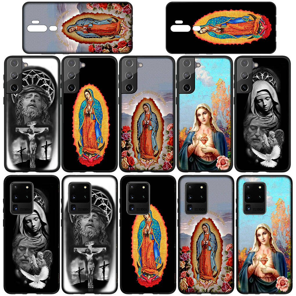 for iPhone 17 16 15 Xiaomi Poco F7 F8 X7 X6 C85 C75 C71 M8 Redmi Note 14 13 12 11 Pro Max 14C 13C A3 A4 Phone Case Wallpaper Virgen de Guadalupe Cover