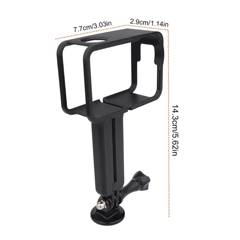 Expandable Bracket for Action 6 Camera Lightweight Design Ergonomic Handle for Easy Handling Accessory Attachment