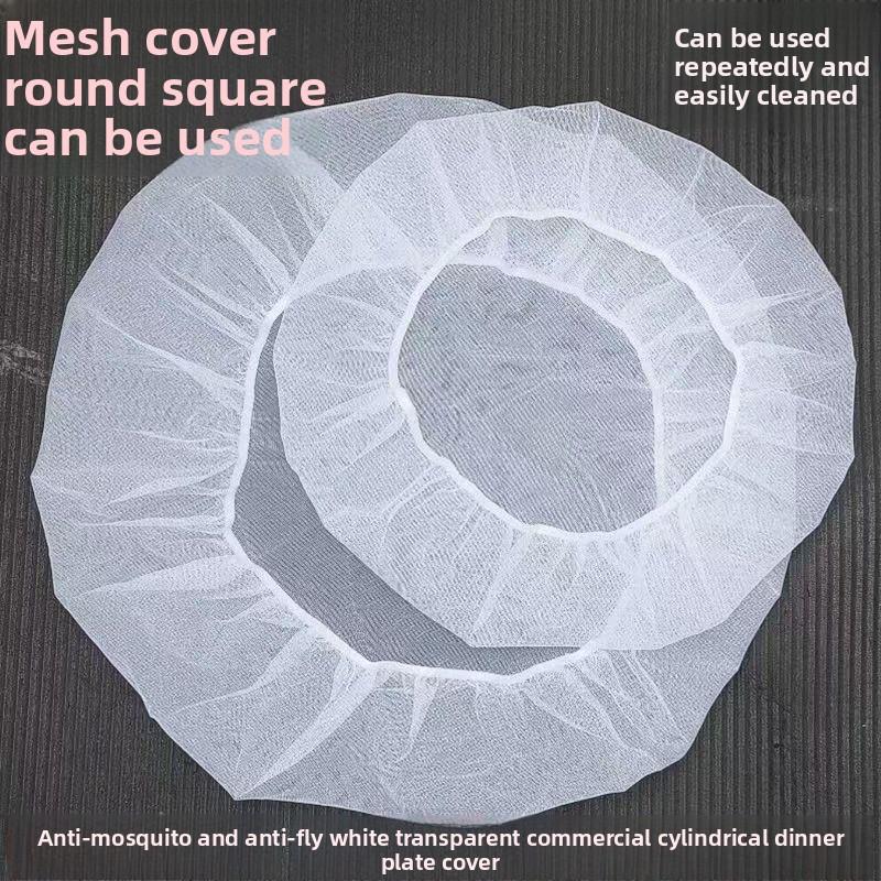 Universal Square and Round Mesh Food Cover for Home and Commercial Use, Anti Fly and Anti Dust