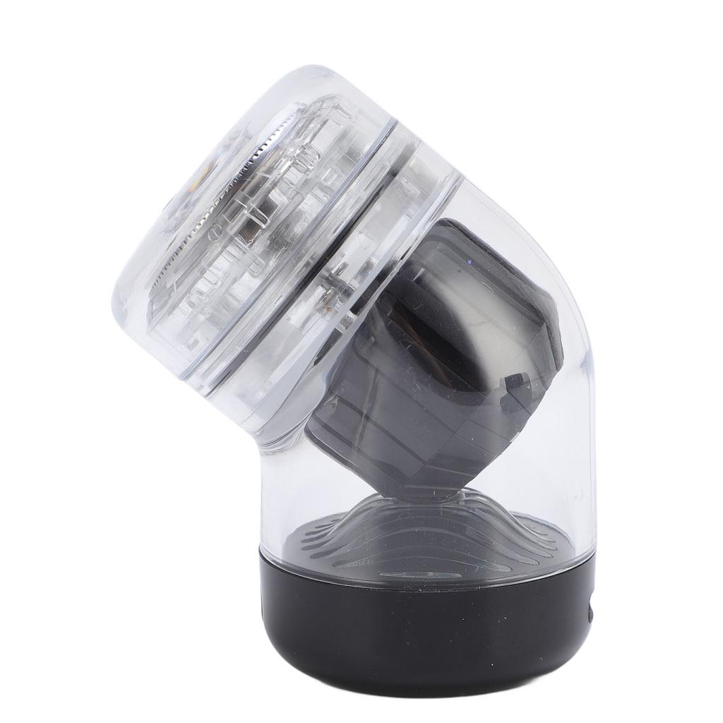 Transparent Miniature Electric Trimmer Portable   Electric Clipper Water Resistant Rechargeable Miniature Trimmer for Travel