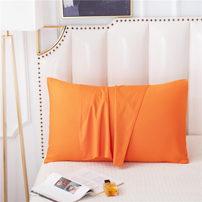 Pure Cotton Pillowcase High-Quality Envelope Pillowcover Solid Color Bedding Pillow Case 40x60 50x90 Sleep Pillow Cover