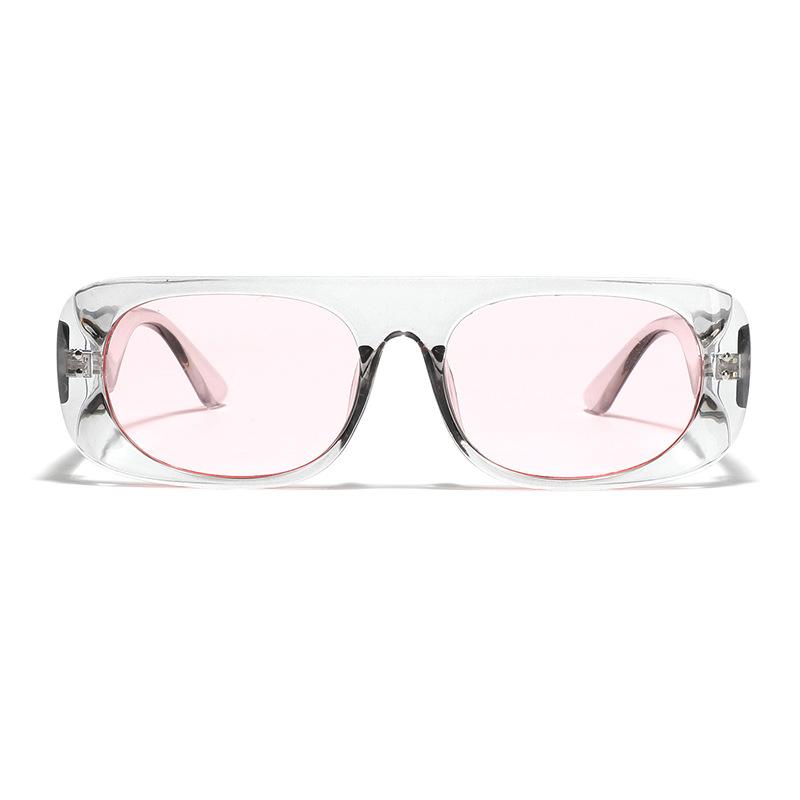 Glasses Large Square Sunglasses Men'S Futuristic Style Personalized Sunglasses Women