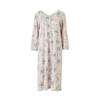 Jacquard Cozy Daisy Printed Homewear Dress Veva108l