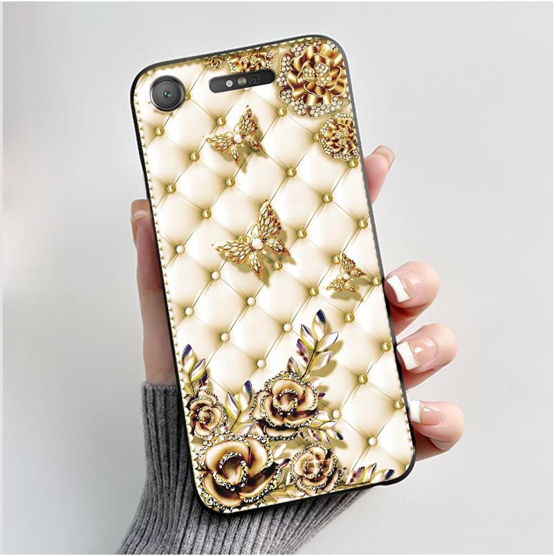 Case For Sony Xperia XZ1 G8341 G8342 SO-01K / XZ1 Compact G8441 G8442 SO-02K Aesthetic Luxury Cute Cool Soft Silicone Phone Case