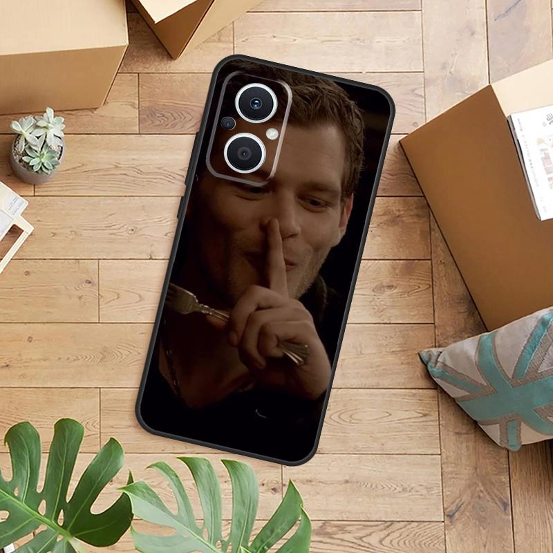 Klaus Mikaelson The Vampire Diaries Phone Case For OPPO Reno 14 13 12 11 F 10 Pro 8T 7 8 Lite OPPO Find X8 X6 X5 X9 Pro Cover