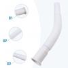 Plastic Drain Pipe Waste Pipe 70cm Long Adjustable Rustproof