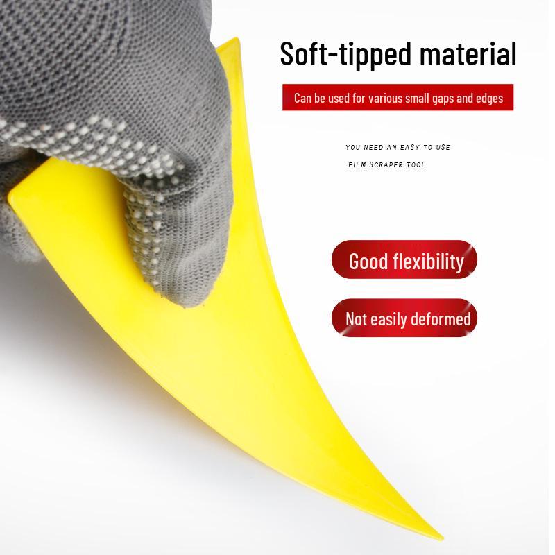 Cross-Triangle Gap Film & Edge Sealing Scraper for Car Doors