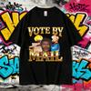2025 Summer Vote By Mail Ted Kaczynski Graphic Print Men Women Casual Cotton Vintage 100% Pure Cotton Printed T-shirt Y2k