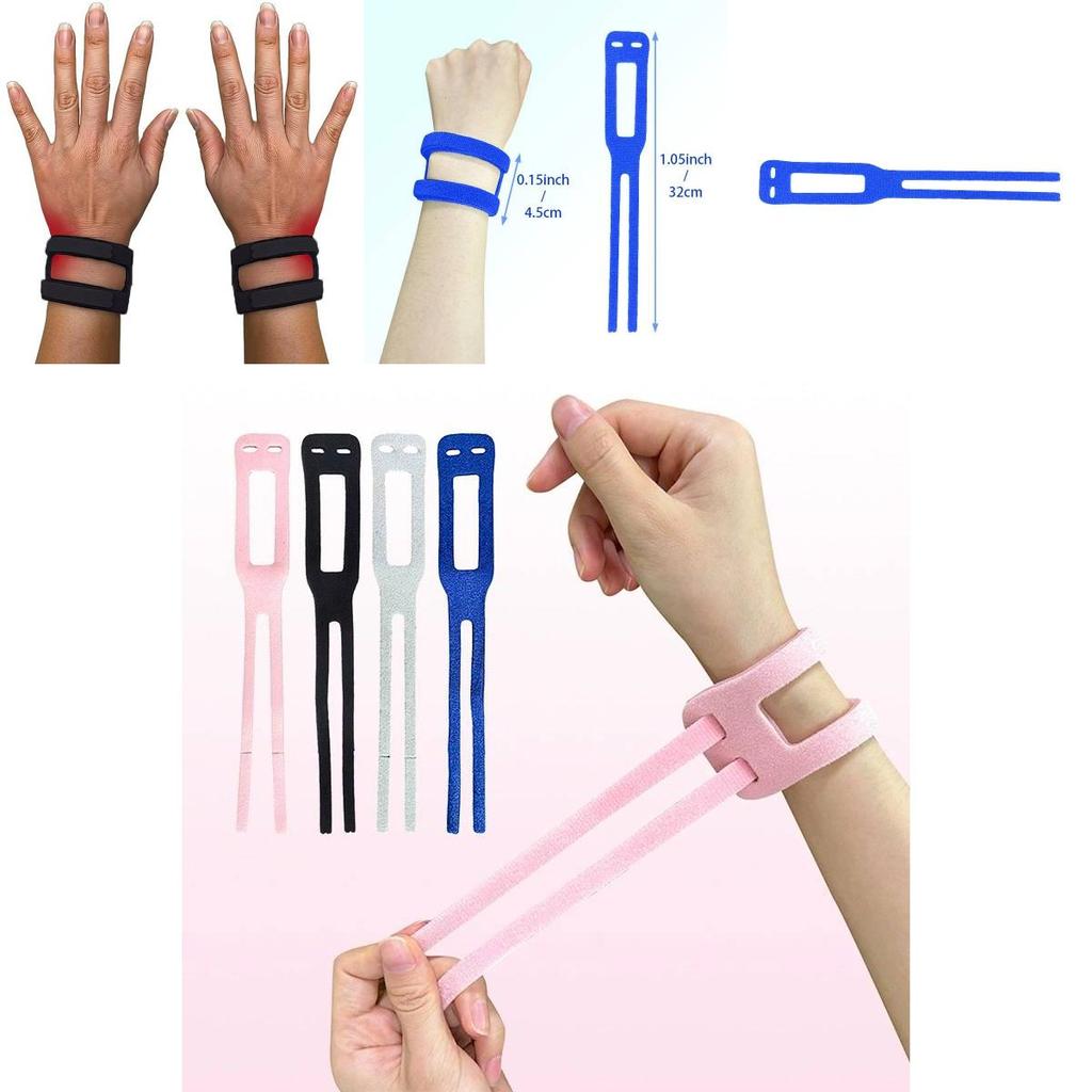 Gym Wrist Support With Adjustable Nylon Band And Strain Resistance For Exercise