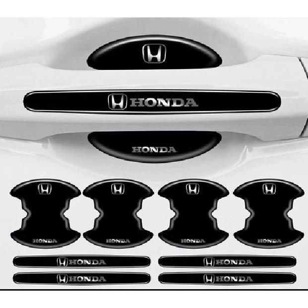 8PCS Invisible Car Door Handle Bowl Anti-Scratch Protector Sticker For Honda New