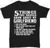 Boyfriend Fromfriend Funny Sayingfriend Boyfriend T Shirt Black Graphic Unisex Tee Shirt