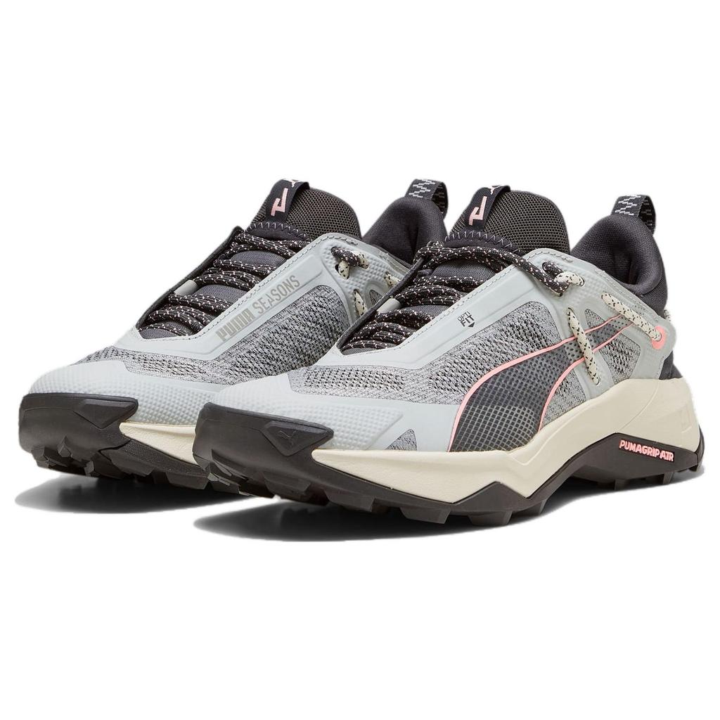 Puma Explore Nitro Ash Grey Koral Ice Women Sneakers Alpine-Snow 377855-06