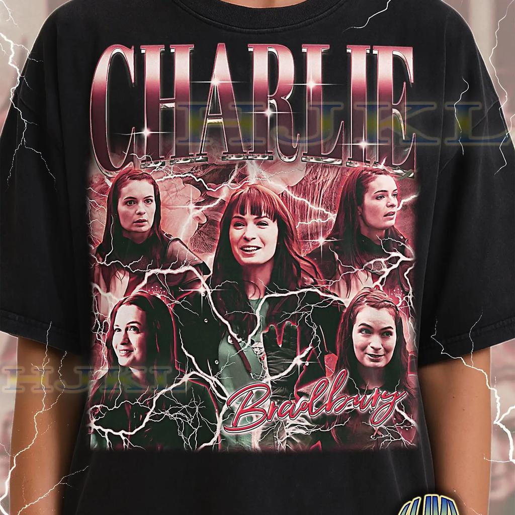 Charlie Bradbury T Shirt Vintage Tv Character Nerd Hero Classic 90s Retro Throwback Sweater Vintage Soft Breathable