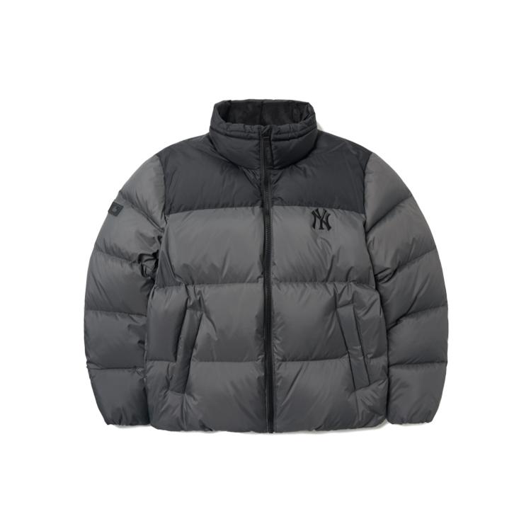New MLB Down Jacket Winter Cropped Unisex Gray 3ADJN0616-50CGS