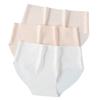 Langsha Girls' Summer Seamless Briefs 3-Pack