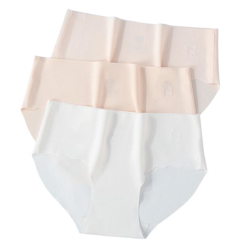 Langsha Girls' Summer Seamless Briefs 3-Pack