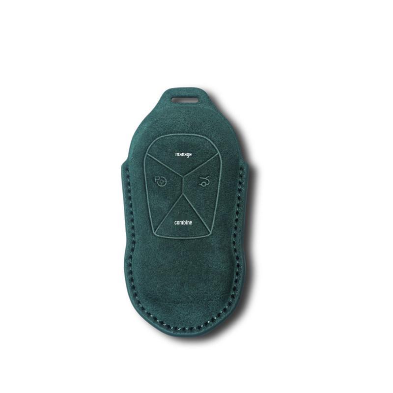 Xiaopeng G6/P7/P5/G3/G9 Suede Car Key Case & Buckle