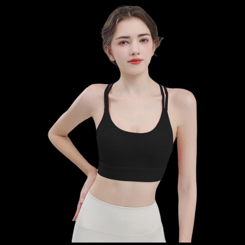 OEING Cross-Back Padded Anti-Shock Sports Bra