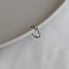 _FF65 Surgical Steel Chandal Chain Ear Cuff