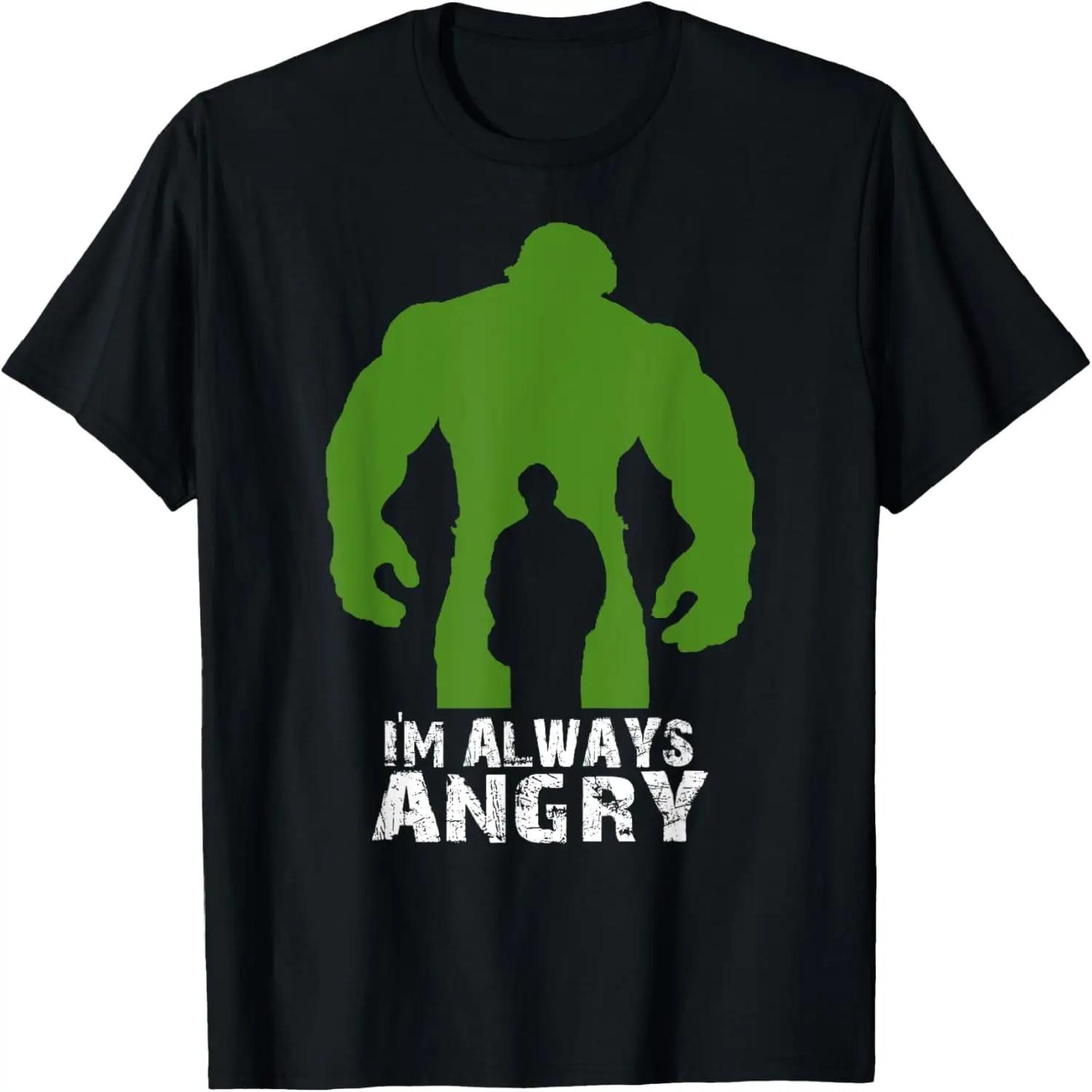 

OFFICIAL I m Alway Angry T Shirt _ Angry Superhero Shirt T-Shirt S чёрный