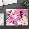 Anime Nakano Nino Mousepad Small LockEdge Mouse Pad For Gamers Computer Desk Pad Rectangular Anti-slip Rubber