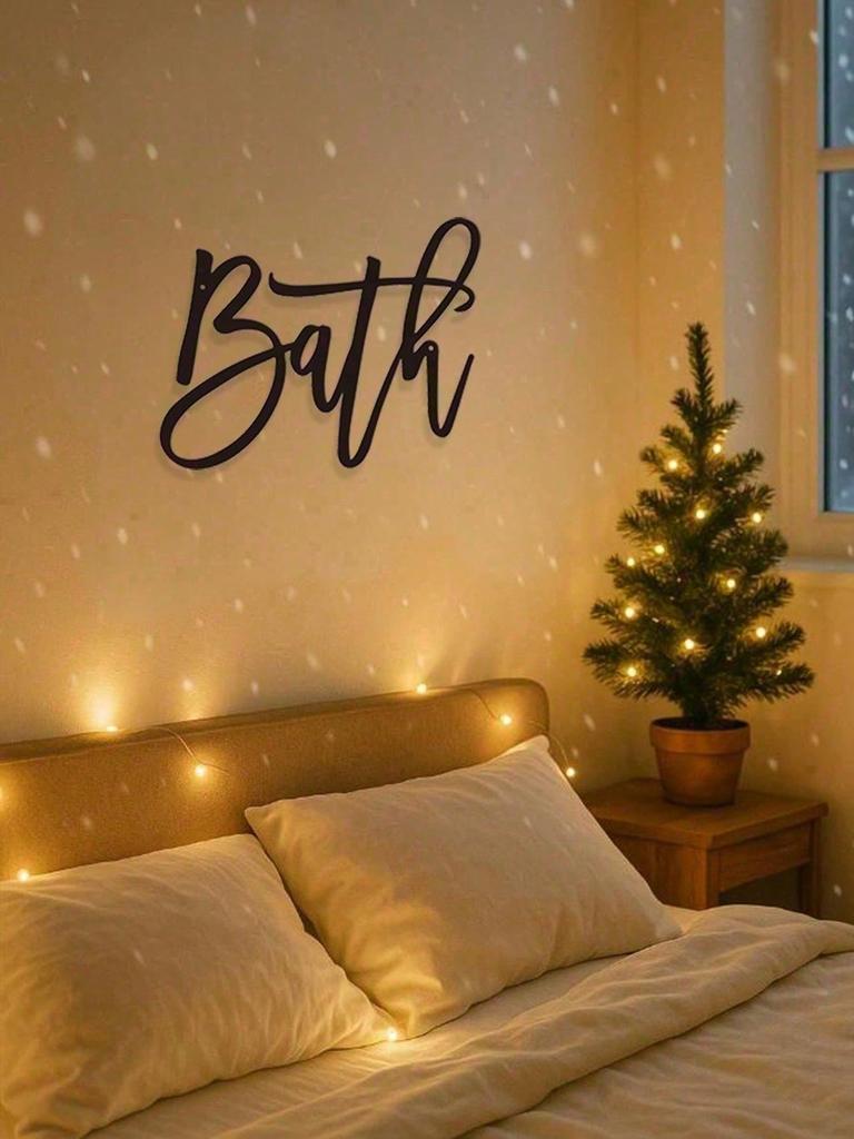 Vintage Metal Wall Sign Rustic Farmhouse Decor Waterproof Plaque Shabby Chic Wall Art Gift