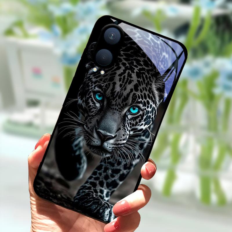 Tempered Glass Case For OnePlus Nord CE4 Lite Cases 1+Nord CE 4 3 2 Glass Phone Cover For One Plus Nord CE3 CE2 Hard PC Bumper
