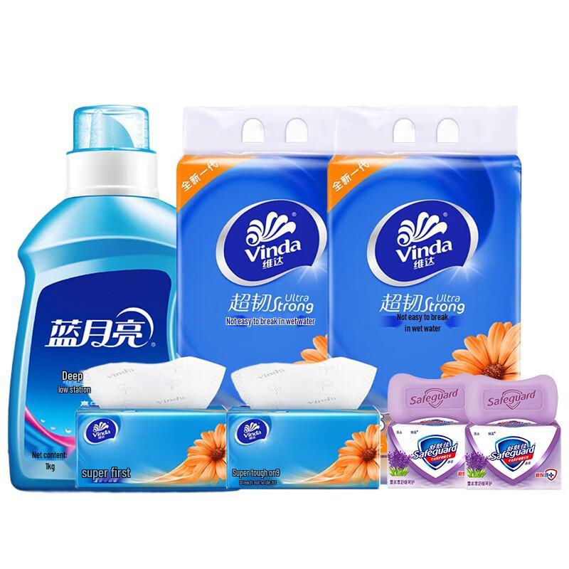 

Safeguard Lavender Soap & Laundry Family Pack