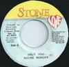 7inch Record WAYNE WONDER  Only You NONE Stone Love 1993 Jamaica Reggae Ska  Dub Used