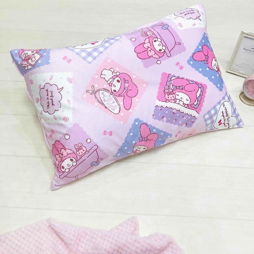 MORIPiLO My Melody Sanrio Smooth Makura No 415791 Pillowcase, Characters, 43x63cm, Microfiber, Washable, Cute, Unisex, Pink, Morishita,