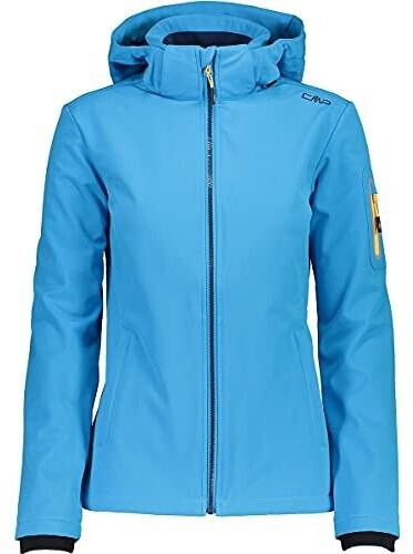 CMP Softshell Jacket Zip Hood Women (39A5006) Blue
