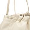 Calvin Klein Retro Casual Commuter Drawstring Cloud Bag Lucky Bag Synthetic Material Shoulder Bag Women's Khaki PD7-khakimi