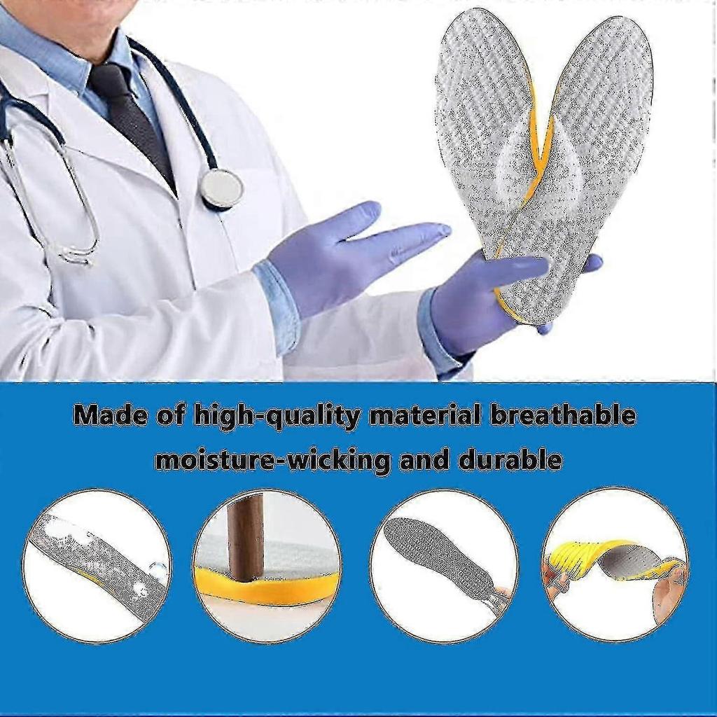 Supination Insoles For Over Supination High Arch Support, Orthotic Inserts For Men Women, Corrective Foot Supports For Supination Relief