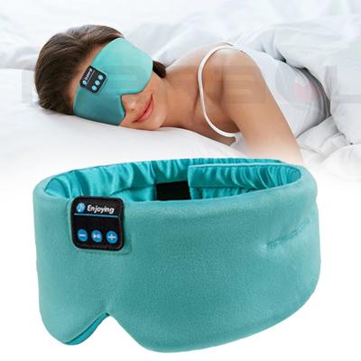 Měkká maska na spaní Bluetooth bezdrátová sluchátka Sluchátka na spaní Nastavitelná hudební oční maska Hedvábná maska na spaní Oční maska Spánek