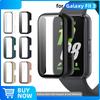 Stikls+Korpuss priekš Samsung Galaxy Fit 3 Rūdīta stikla ekrāna aizsargs & Ciets PC aizsargbuferis priekš Galaxy Fit3 Piederumi