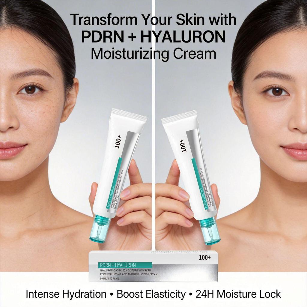 TK Bestseller Crema Idratante all'Acido Ialuronico - Leggera, Idratazione Profonda, Assorbimento Potenziato Crema Viso