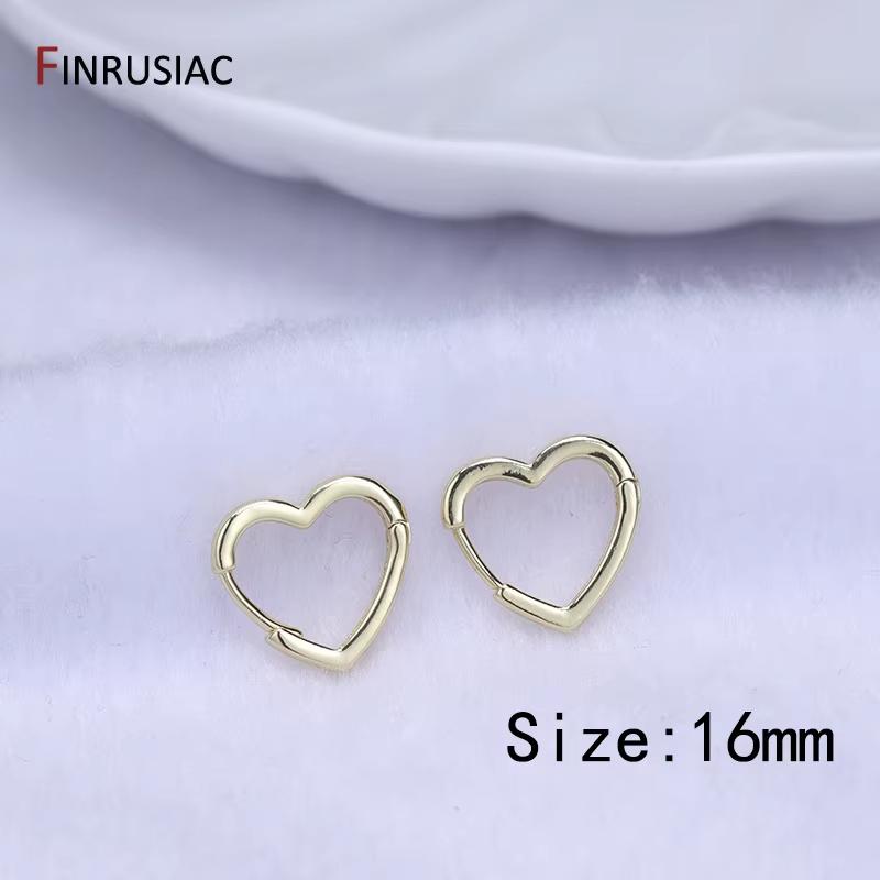 Neue Trendige Echte Goldplattierte Runde Creolen Ohrringe Für Frauen Mädchen Damen Große Creolen Goldener Kreis Ring Ohrringe Party Geschenk
