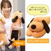 [Stylish Soda] Plush Toy Cat Hugging Pillow - Dachshund "My Choco-kun" (Brown, 60cm)