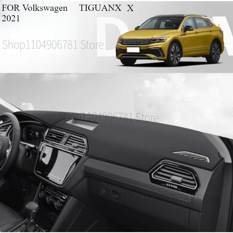 

FOR Volkswagen TIGUANX X Car Dash Mat Dashmat Dashboard Mat Cover Sun Shade Dash Board Cover Carpet Accessories front B