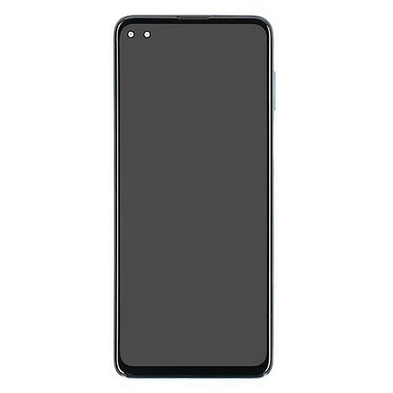 

For Motorola Moto G100 Grade B LCD Screen and Digitizer Assembly+Frame Replacement Part (without Logo) Blue