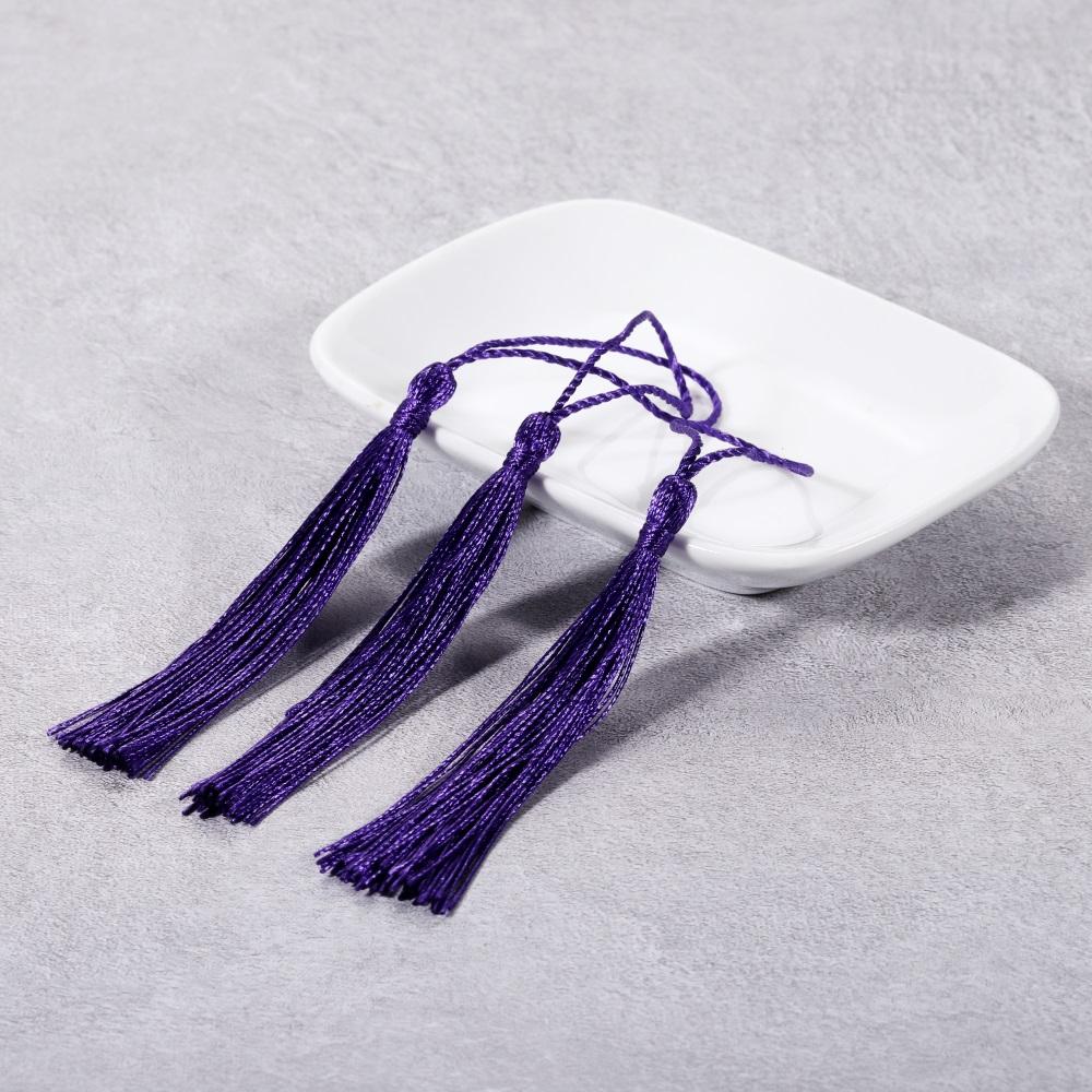10Pcs/Pack Fringe Trim Sewing Curtains Hanging Rope Silk Tassels Jewelry Accessories DIY Wedding Decor Supplies Wholesale