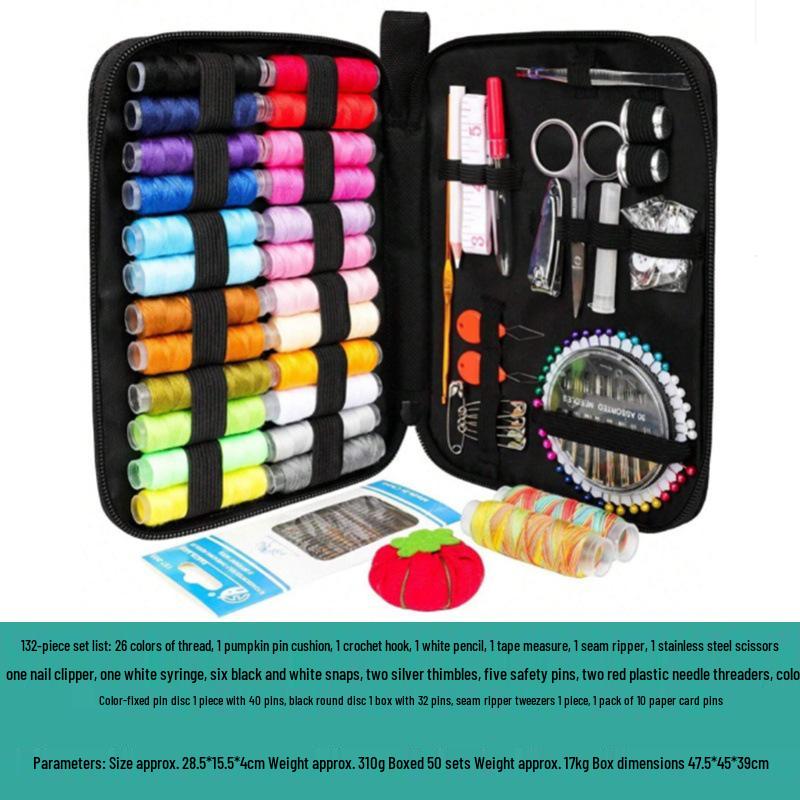High-Quality Portable Sewing Kit: Travel-Friendly DIY Needle & Thread Box
