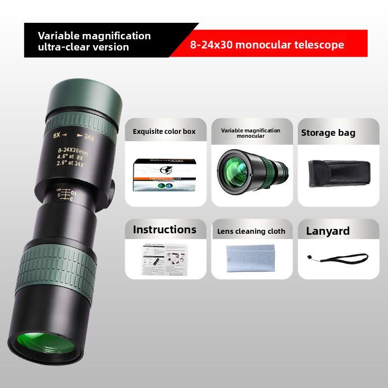 

10-300x40 Зум Зум Монокулярний Телескоп Телескоп для Мобільного Телефону