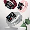 Kids Watches Led Digital Kids Watch Silicone Strap Cartoon Electronic Wristwatch Sports Clock For Boys And Girls Gifts