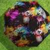 1pc Gamer Splash Pattern Umbrella Design Automatic Opening and Closing Umbrella, High-quality Travel Umbrella,  C1128237